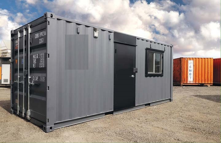 20&rsquo; Office CUBE &ndash; Vinyl Drywall Finished - CONTAINERS DIRECT