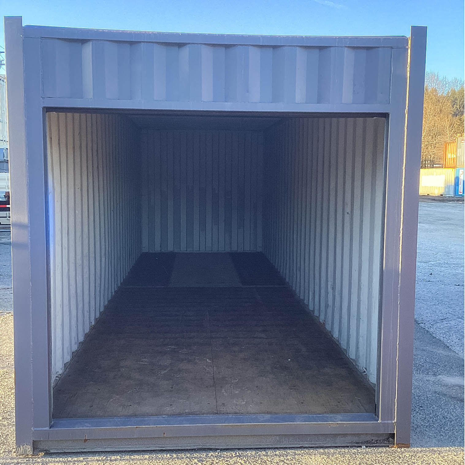 26&prime; Cut-Down Shipping Container w/Roll-Up Door - CONTAINERS DIRECT